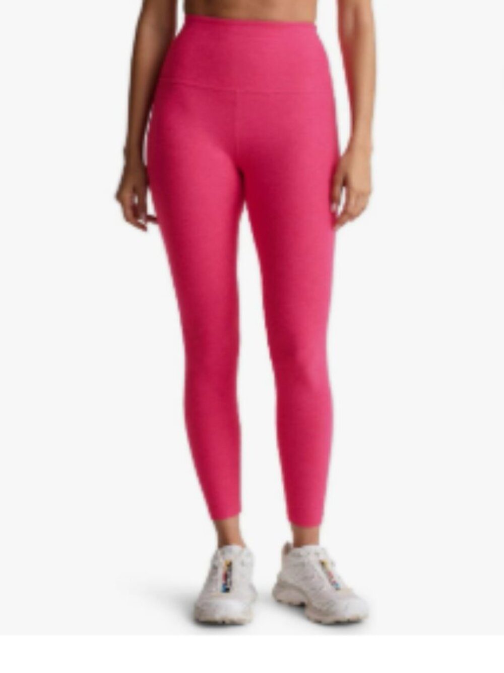 Beyond Yoga Spacedye Caught In The Midi High Waisted Legging Luscious Pink Heath